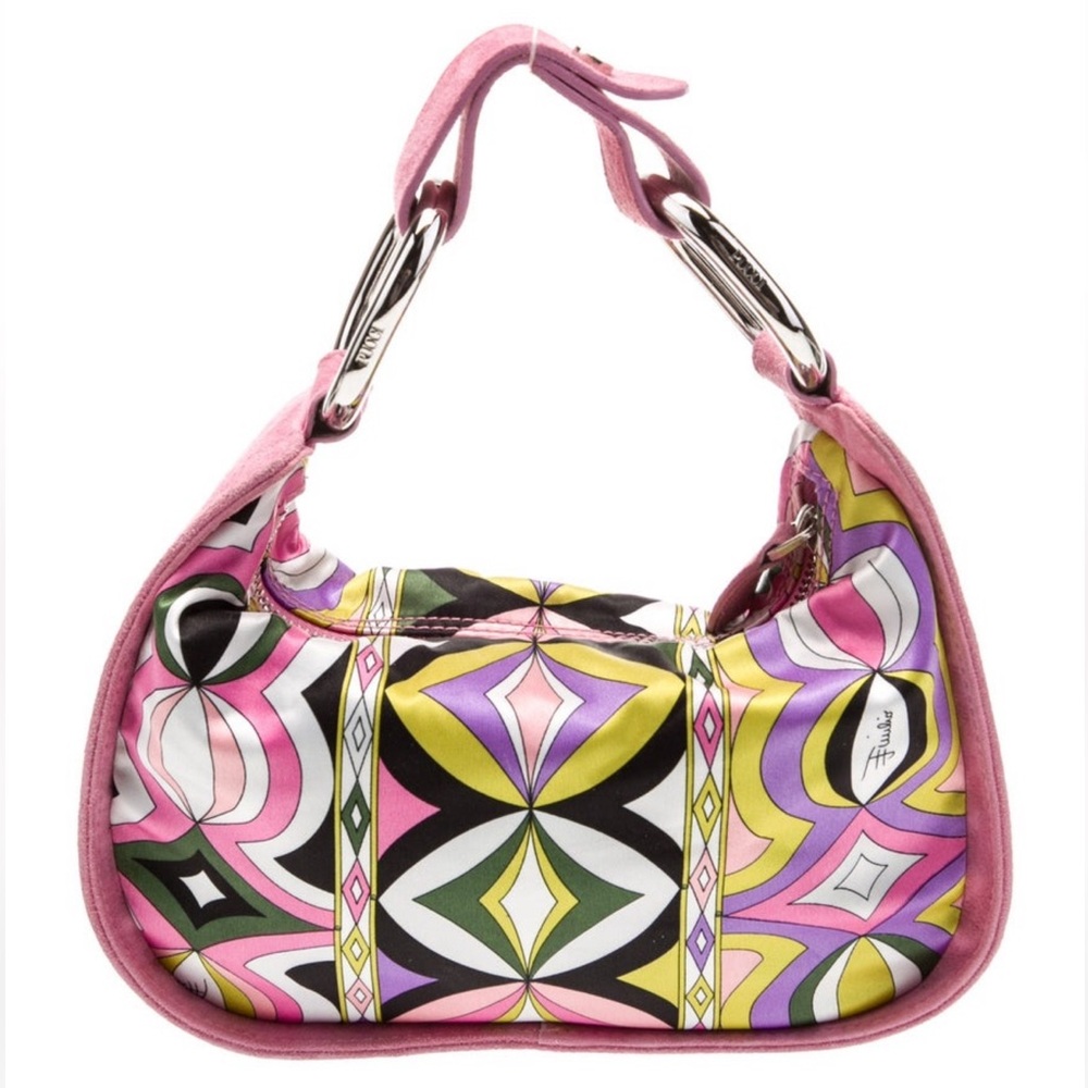 Emilio Pucci Pink and Multicolor Shoulder Bag - Picture 15 of 16